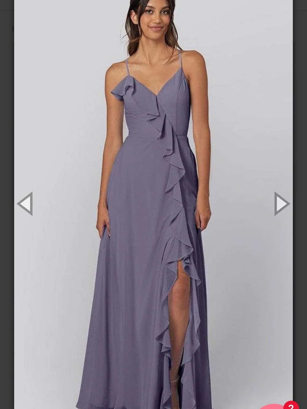 Kennedy Blue - Macy
Chiffon, A-Line, Sweetheart dress in Amethyst